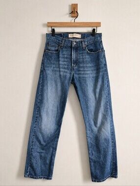 Levi's 505 Regular Fit Jeans Men's W30 L32 Medium Wash Straight Leg‎ Denim